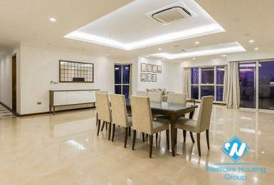 267 sqm 4 bedrooms 3 bathrooms fully furnished apartment for rent in Ciputra Hanoi